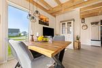 Wohnzimmer - Ferienhaus Skippers Home Olpenitz - Top-Hundeurlaub