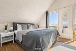 Schlafzimmer - Ferienhaus Skippers Home Olpenitz - Top-Hundeurlaub