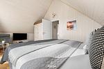 Schlafzimmer - Ferienhaus Skippers Home Olpenitz - Top-Hundeurlaub