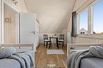 Schlafzimmer - Ferienhaus Skippers Home Olpenitz - Top-Hundeurlaub