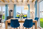 Wohnzimmer - Ferienhaus Trolljenta Olpenitz - Top-Hundeurlaub
