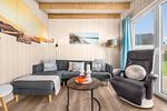 Wohnzimmer - Ferienhaus Trolljenta Olpenitz - Top-Hundeurlaub