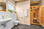 Badezimmer - Ferienhaus Trolljenta Olpenitz - Top-Hundeurlaub