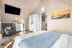 Schlafzimmer - Ferienhaus Trolljenta Olpenitz - Top-Hundeurlaub