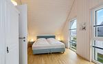 Schlafzimmer - Ferienhaus Skipper-Auszeit Olpenitz - Top-Hundeurlaub
