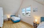 Schlafzimmer - Ferienhaus Skipper-Auszeit Olpenitz - Top-Hundeurlaub