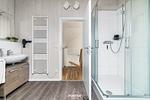 Badezimmer - Ferienhaus Sanfte Brise Olpenitz - Top-Hundeurlaub