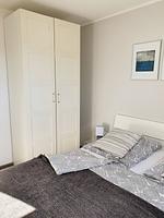 Schlafzimmer - Haus Poststraße 1a Fewo 18 - KLEINE SCHWALBE - Top-Hundeurlaub