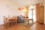 Wohnzimmer - Villa Käthe Fewo 5a - Top-Hundeurlaub