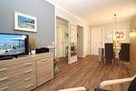 Wohnzimmer - Appartementanlage Ostseeblick - Fewo Rügen 12 - Top-Hundeurlaub