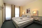 Schlafzimmer - Appartementanlage Ostseeblick - Fewo Rügen 12 - Top-Hundeurlaub