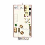 Grundriss - Appartementanlage Ostseeblick - Fewo Rügen 35 - Top-Hundeurlaub