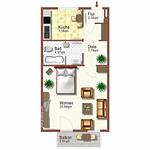 Grundriss - Appartementanlage Ostseeblick - Fewo Fehmarn 22 - Top-Hundeurlaub