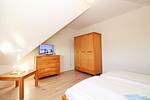 Schlafzimmer - Haus Olymp Fewo 28 - Top-Hundeurlaub