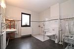 Badezimmer - Ferienanlage Dröse, Haus 8b - Fewo 12 (rolli-gerecht) - Top-Hundeurlaub