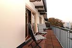 Balkon - Residenz Seestern PENTHOUSE-Appartement 12 - Top-Hundeurlaub