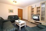 Wohnzimmer - Ferienanlage Dröse, Haus 8a - Fewo 8 (rolli-gerecht) - Top-Hundeurlaub