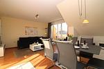 Wohnzimmer - Haus Reriker Straße 34 Fewo 4 - MÖWENNEST - Top-Hundeurlaub