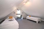 Schlafzimmer - Haus Reriker Straße 34 Fewo 4 - MÖWENNEST - Top-Hundeurlaub