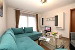 Wohnzimmer - Ferienanlage Dröse, Haus 8a - Fewo 7 (rolli-gerecht) - Top-Hundeurlaub