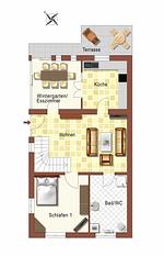Grundriss - Ferienhaus Müller - Top-Hundeurlaub