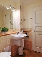 Badezimmer - Residenz Leuchtturm Haus 2 Fewo 18 - STORCHENNEST - Top-Hundeurlaub