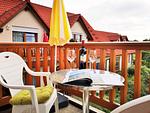 Balkon - Appartementhaus Kirchweg 19 Fewo 11 - SEESCHWALBE - Top-Hundeurlaub