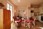 Wohnzimmer - Villa Rosita Fewo 5 - SANDKÖRNCHEN - Top-Hundeurlaub