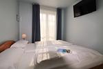 Schlafzimmer - Villa Rosita Fewo 5 - SANDKÖRNCHEN - Top-Hundeurlaub