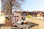 Balkon - Villa Rosita Fewo 5 - SANDKÖRNCHEN - Top-Hundeurlaub