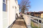 Balkon - Villa Rosita Fewo 5 - SANDKÖRNCHEN - Top-Hundeurlaub