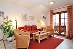 Wohnzimmer - Appartementhaus Seewind Fewo 6 - Top-Hundeurlaub