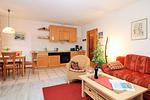 Wohnzimmer - Appartementhaus Seewind Fewo 6 - Top-Hundeurlaub