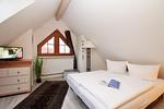 Schlafzimmer - Appartementhaus Seewind Fewo 6 - Top-Hundeurlaub