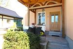 Terrasse - Gutshof Dornbusch Fewo 1 - AM BRUNNEN - Top-Hundeurlaub