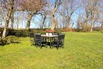 Gartenblick - Gutshof Dornbusch Fewo 1 - AM BRUNNEN - Top-Hundeurlaub