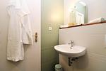 Badezimmer - Ostseeresidenz Appartements Wischuer Fewo 37 - Top-Hundeurlaub