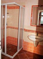 Badezimmer - Villa Käthe Fewo 1 - Top-Hundeurlaub