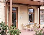 Terrasse - Villa Käthe Fewo 1 - Top-Hundeurlaub