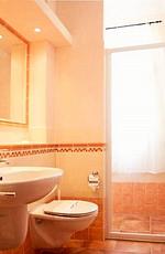 Badezimmer - Villa Käthe Fewo 6a - Top-Hundeurlaub