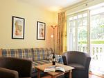 Wohnzimmer - Haus Ostseewelle Fewo 4 - Top-Hundeurlaub