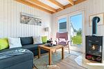 Kamin-/Ofen - Ferienhaus Ahoi Skipper Olpenitz - Top-Hundeurlaub