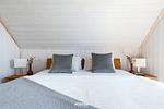 Schlafzimmer - Ferienhaus Ahoi Skipper Olpenitz - Top-Hundeurlaub