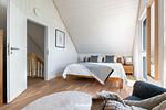 Schlafzimmer - Ferienhaus Ahoi Skipper Olpenitz - Top-Hundeurlaub