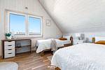 Schlafzimmer - Ferienhaus Ahoi Skipper Olpenitz - Top-Hundeurlaub