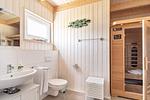 Sauna - Ferienhaus Snorris Stuga Olpenitz - Top-Hundeurlaub