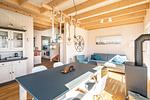Wohnzimmer - Ferienhaus Snorris Stuga Olpenitz - Top-Hundeurlaub