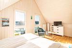 Schlafzimmer - Ferienhaus Snorris Stuga Olpenitz - Top-Hundeurlaub