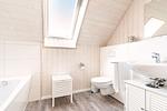 Badezimmer - Ferienhaus Snorris Stuga Olpenitz - Top-Hundeurlaub