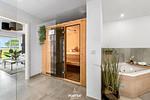 Sauna - Ferienhaus Loft an der Ostsee Glücksburg - Top-Hundeurlaub